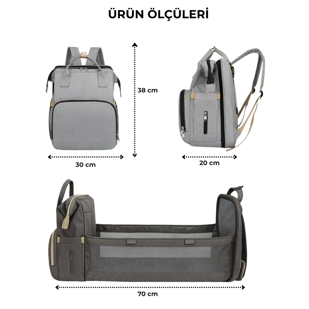 Yatak Olabilen Bebek Uyku Çantası